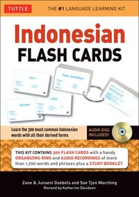 bokomslag Indonesian Flash Cards