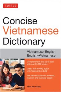 bokomslag Tuttle Concise Vietnamese Dictionary