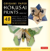 bokomslag Origami Paper Hokusai Prints (Large 8 1/4')