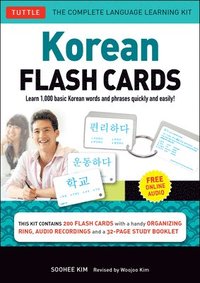 bokomslag Korean Flash Cards Kit