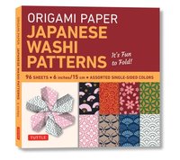 bokomslag Origami Paper: Japanese Washi Patterns