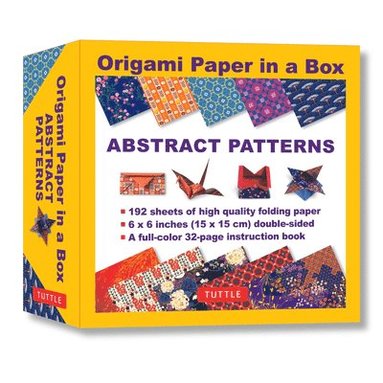 bokomslag Origami Paper in a Box - Abstract Patterns