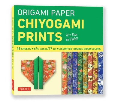 bokomslag Origami Paper - Chiyogami Prints - 6 3/4" - 48 Sheets