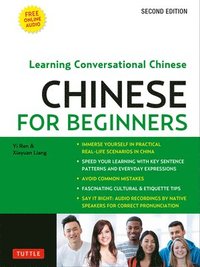 bokomslag Mandarin Chinese for Beginners: Fully Romanized and Free Online Audio