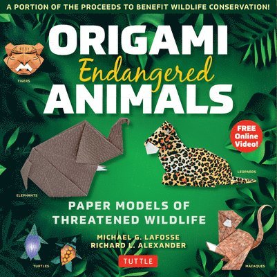 Origami Endangered Animals Kit 1