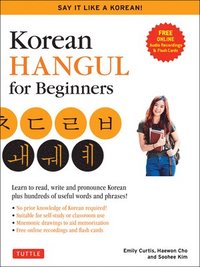 bokomslag Korean Hangul for Beginners: Say it Like a Korean