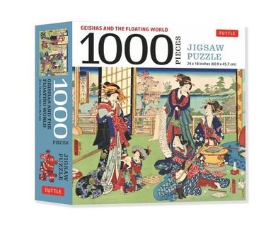 bokomslag Geishas and the Floating World - 1000 Piece Jigsaw Puzzle