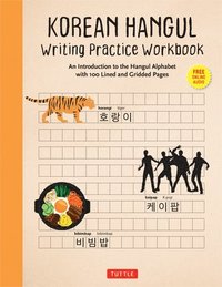 bokomslag Korean Hangul Writing Practice Workbook