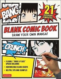 bokomslag Blank Comic Book