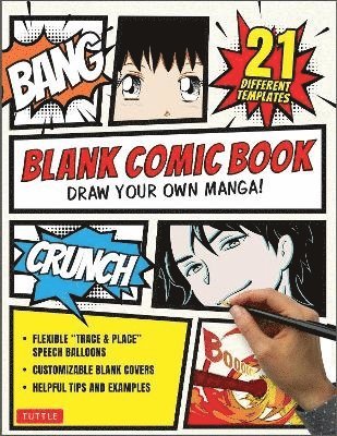 bokomslag Blank Comic Book