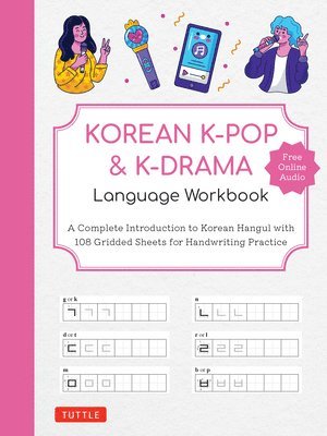 Tuttle Studio - Korean K-Pop and K-Drama Language Workbook, Häftad