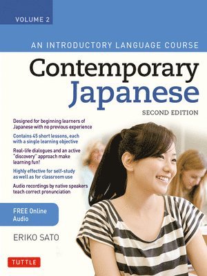 Eriko Sato - Contemporary Japanese Textbook Volume 2, Häftad
