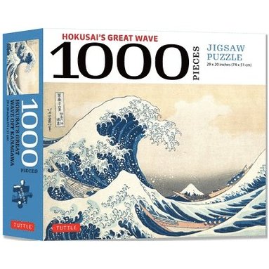 bokomslag Hokusai's Great Wave  - 1000 Piece Jigsaw Puzzle