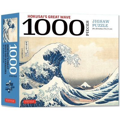 Hokusai's Great Wave  - 1000 Piece Jigsaw Puzzle 1