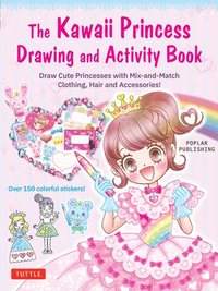 bokomslag The Kawaii Princess Drawing and Activity Book