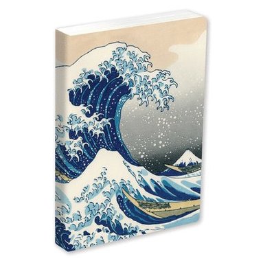 bokomslag Journal Under the Wave off Kanagawa, Lined Paperback