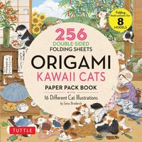 bokomslag Origami Kawaii Cats Paper Pack Book