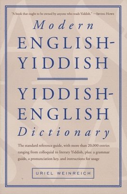 Modern English-Yiddish Dictionary 1