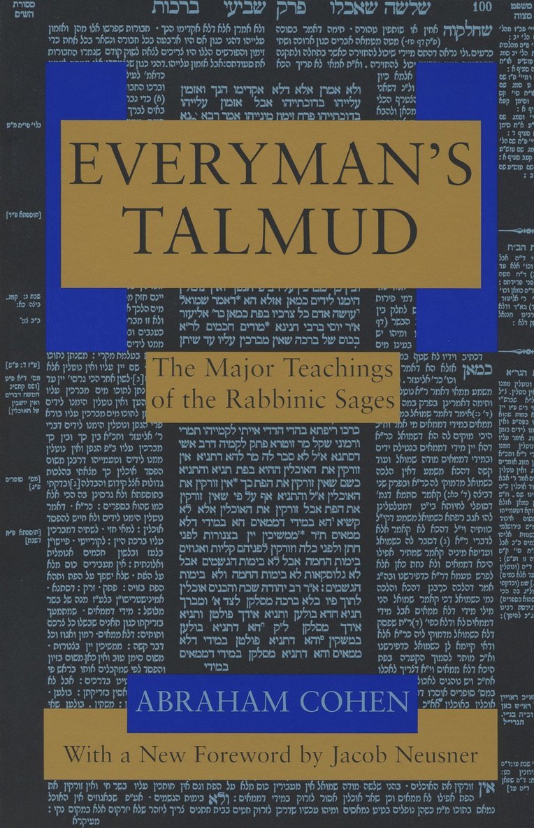 Abraham Cohen - Everyman's Talmud, Häftad