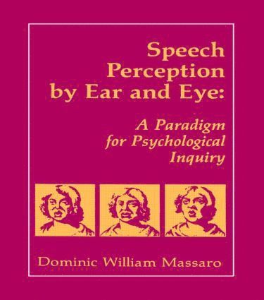 bokomslag Speech Perception By Ear and Eye