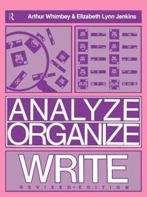 bokomslag Analyze, Organize, Write