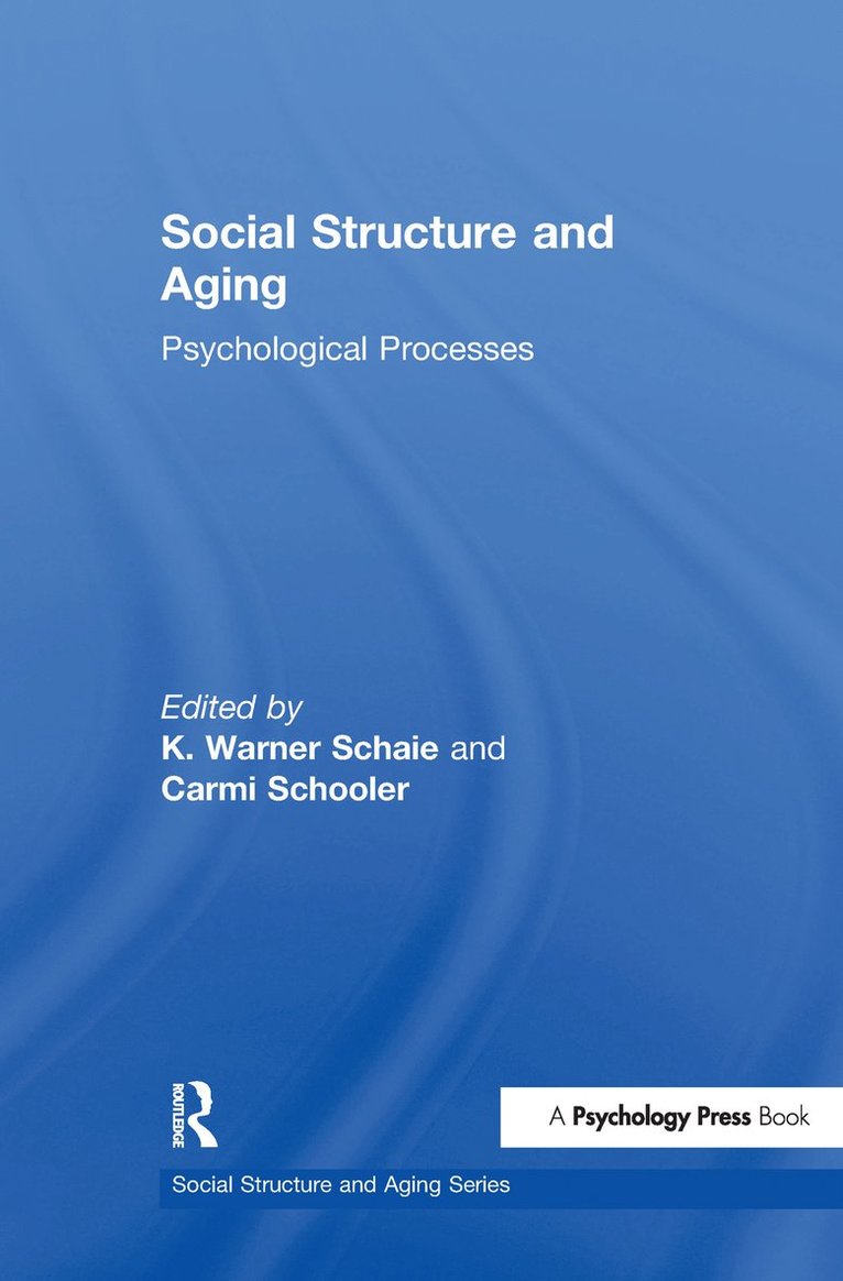 Social Structure and Aging 1