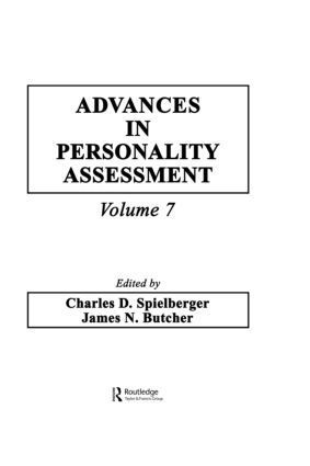 bokomslag Advances in Personality Assessment