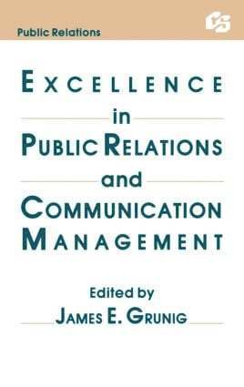 bokomslag Excellence in Public Relations and Communication Management