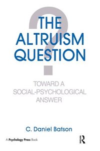 bokomslag The Altruism Question