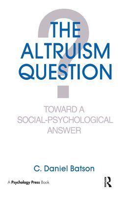 bokomslag The Altruism Question