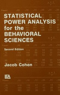 bokomslag Statistical Power Analysis for the Behavioral Sciences