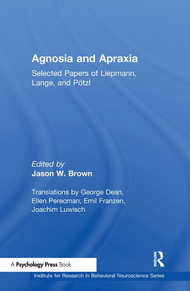 bokomslag Agnosia and Apraxia