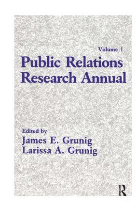 bokomslag Public Relations Research Annual