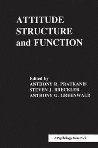 bokomslag Attitude Structure and Function
