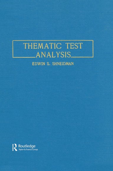 bokomslag Thematic Test Analysis