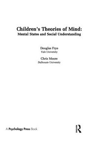 bokomslag Children's Theories of Mind