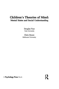 bokomslag Children's Theories of Mind