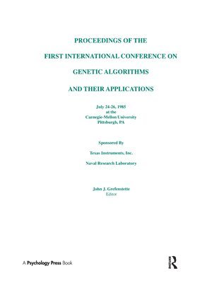 Proceedings of the First International Conference on Genetic Algorithms and their Applications 1