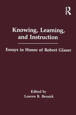 Knowing, Learning, and instruction 1