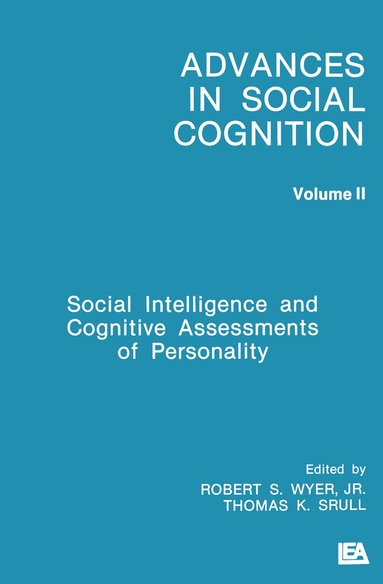 bokomslag Social Intelligence and Cognitive Assessments of Personality