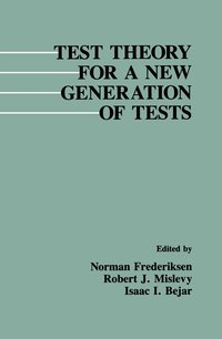 bokomslag Test Theory for A New Generation of Tests