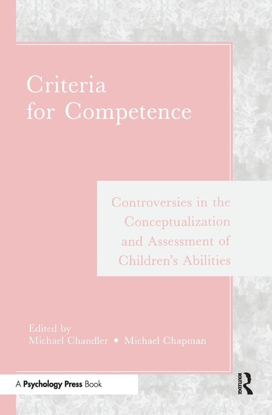 bokomslag Criteria for Competence