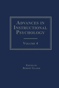 bokomslag Advances in instructional Psychology