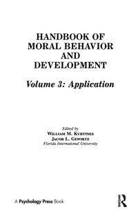 bokomslag Handbook of Moral Behavior and Development