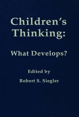 bokomslag Children's Thinking