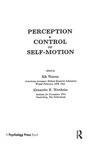 bokomslag Perception and Control of Self-motion