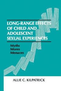 bokomslag Long-range Effects of Child and Adolescent Sexual Experiences