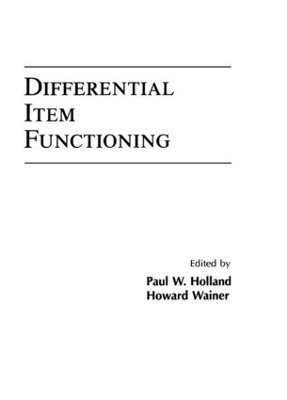 Paul W. Holland, Howard Wainer - Differential Item Functioning, Inbunden