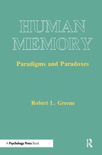 bokomslag Human Memory