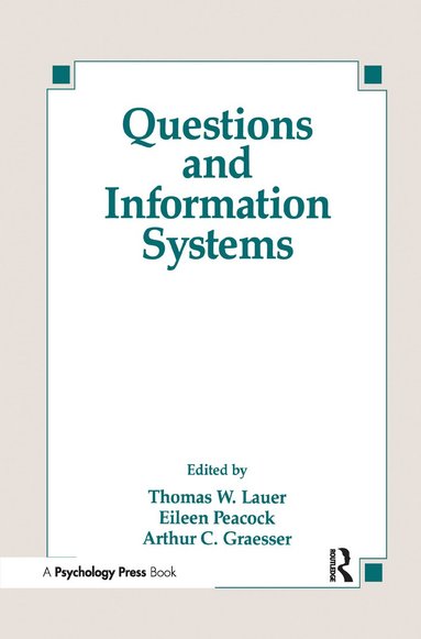 bokomslag Questions and Information Systems